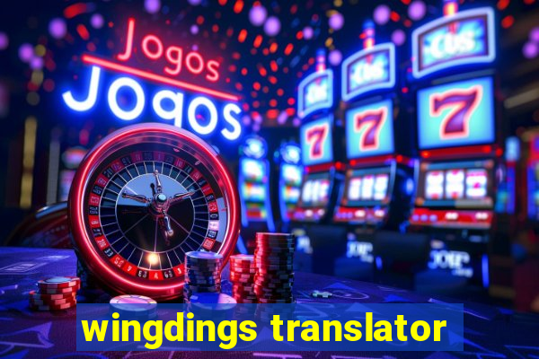 wingdings translator